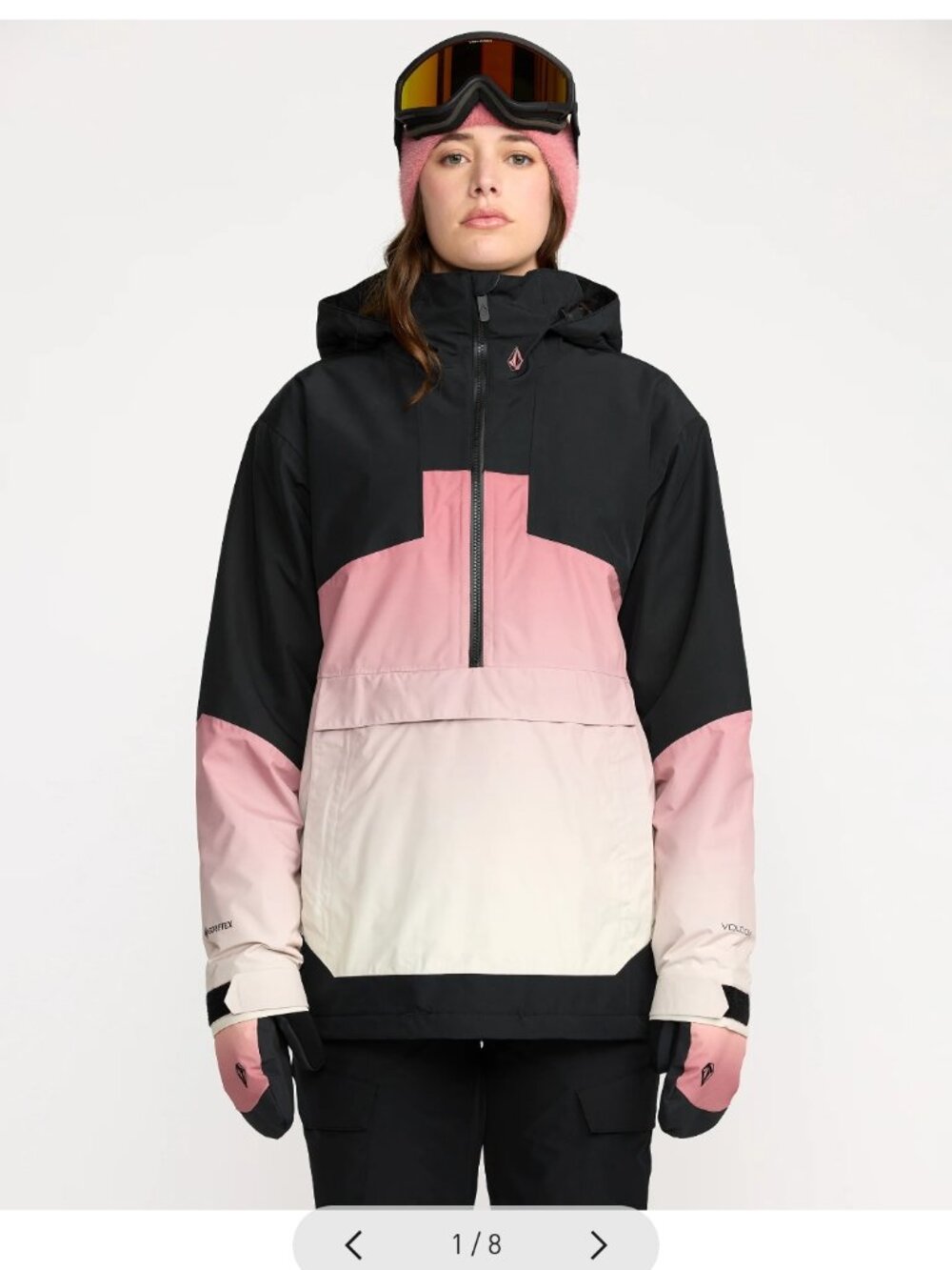 Size L volcom "25 fern Gore-tex pullover jacket